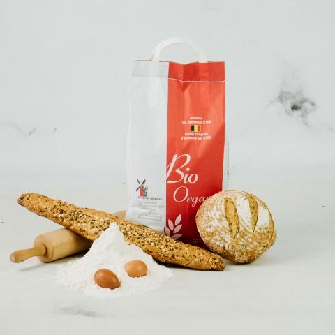 Rovasac Papieren blokbodemzakjes 1 – 15 kg Papieren zak, blokbodemzak, handig, ecologisch, recycleerbaar, duurzaam, voeding, Bloem